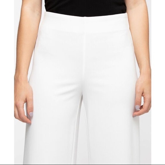 Ricki’s Scuba Crepe Wide Leg Crop Pants - Picture 3 of 14